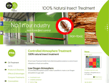 Tablet Screenshot of insect-treatment.com